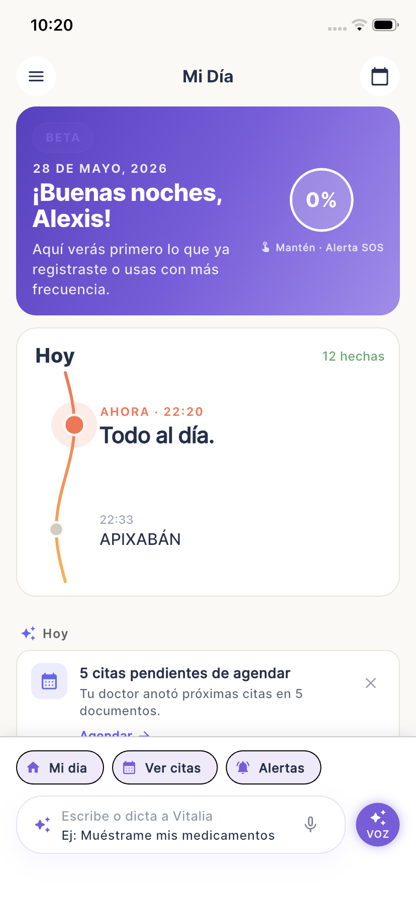 Vitalia — Mi Día con El Hilo